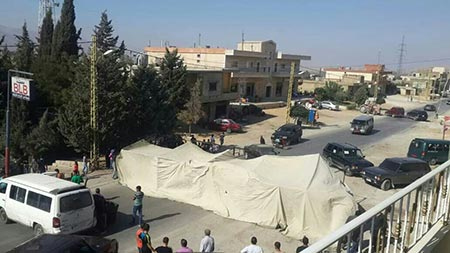bloquear la carretera en Bazalia Los terroristas sellan su diálogo con la sangre