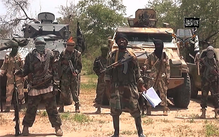 milicianos de Boko Haram Tensión entre Nigeria y EEUU en torno a la lucha contra Boko Haram