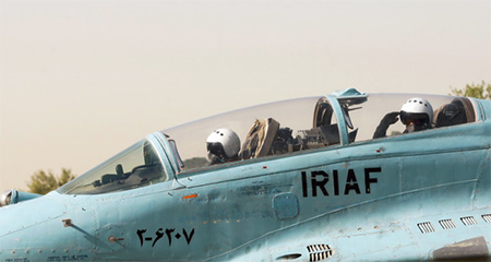 un caza irani EEUU confirma bombardeos de Irán contra Daesh en Iraq