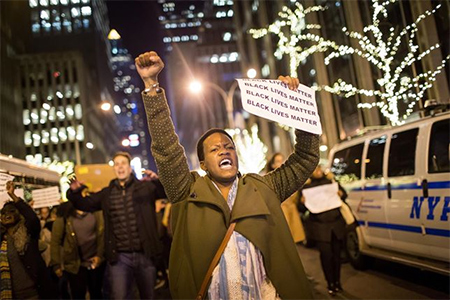 protestas en Nueva York Jornada de protesta en Nueva York