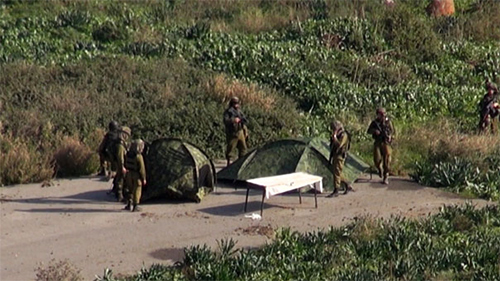 soldados sionistas en territorio libanes Incursión sionista en el sur de Líbano