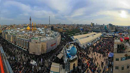 las calles de Karbala repletas de peregrinos Millones de peregrinos chiíes arriban a Karbala