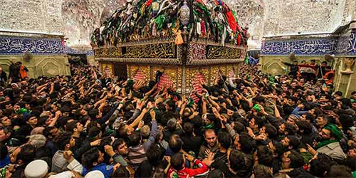 santuario del Imam Hussein Millones de peregrinos chiíes arriban a Karbala