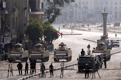 medidas de seguridad en la plaza Tahrir La Fiscalía egipcia recurre la absolución del expresidente Mubarak