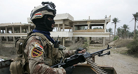 fuerzas especiales del ejercito iraqui Daesh pierde terreno en Iraq frente al Ejército y los Peshmargas