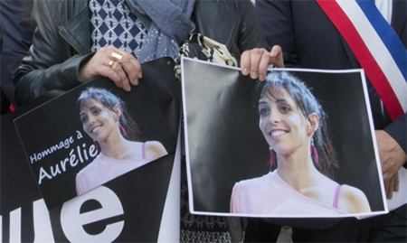 foto de la joven asesinada, Aurélie Châtelain Detenidos dos cómplices del terrorista que planeaba atacar iglesias