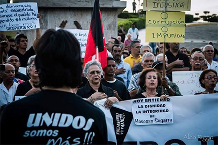 protestas contra corrupción en República Dominicana Aumentan protestas contra corrupción en República Dominicana