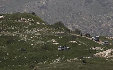 se escucharon explosiones en la zona de los Altos del Golan