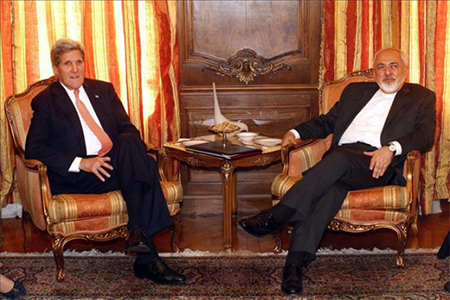 Yavad Zarif se reúne con John Kerry en Nueva York Yavad Zarif se reúne con John Kerry en Nueva York