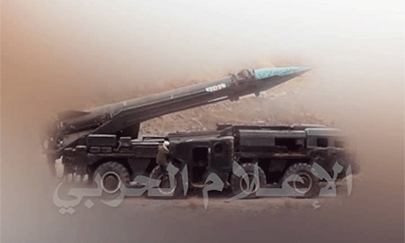un misil Scud del Ejército yemení En vídeo: Ejército yemení responde con fuego a la agresión saudí