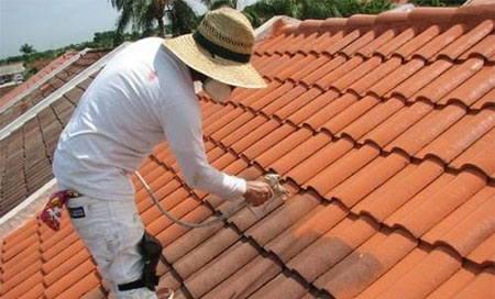trabajos de pintura Una nueva pintura que protege de los rayos del sol