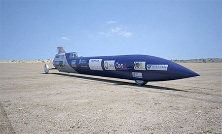 Aussie Invader 5R Un coche capaz de correr a 1.000 millas por hora