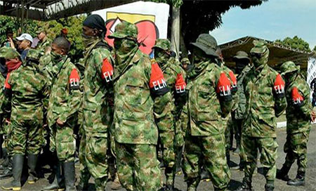 miembros del ELN Policía de Colombia detuvo a 8 miembros de ELN