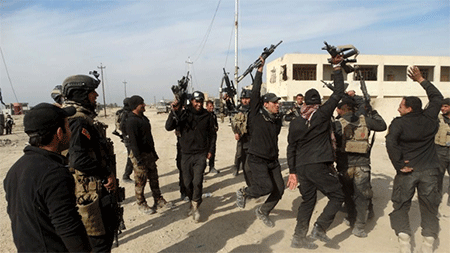 iraquíes festejan la liberación total de Ramadi