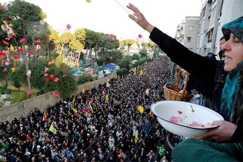funeral del mártir Samir Al Kuntar Hezbolá rinde homenaje al mártir Samir Al Kuntar