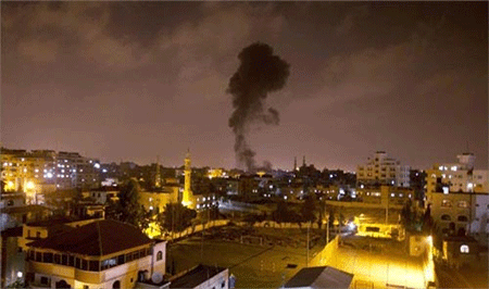 aviación israelí bombardea Gaza Los sionistas incrementan sus ataques contra palestinos