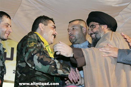 Samir al Kuntar recibido por el líder de Hezbolá tras ser liberado La entidad sionista asesina a un símbolo de la Resistencia