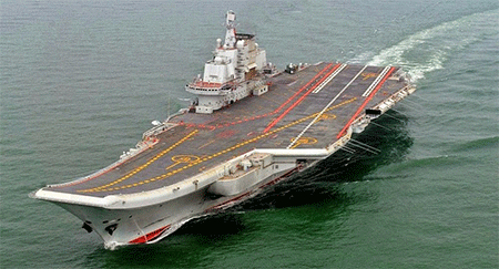 el portaviones chino Liaoning