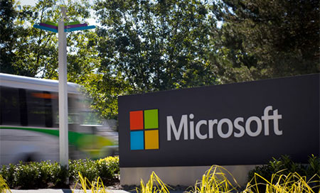 el Logo de Microsoft Microsoft supera a Apple en octubre