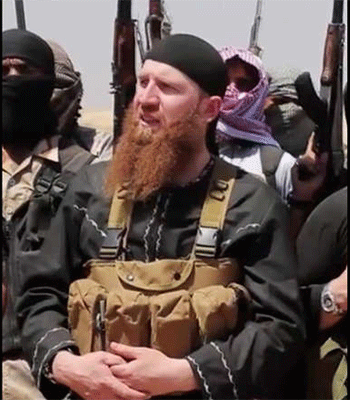 el líder terrorista Abu Omar al Shishani