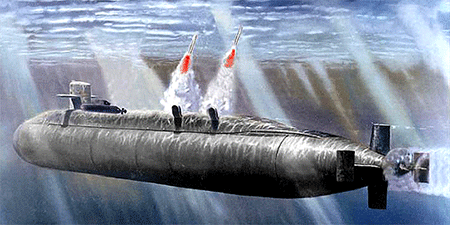 Rusia ataca a Daesh desde un submarino