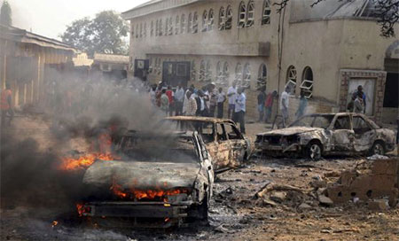 cadena de atentados en nigeria Una cadena de atentados suicida en el noreste de Nigeria