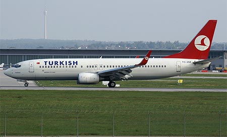 la Aerolínea turkish airlines Un avión de Turkish Airlines regresa a Estambul por una alerta de bomba