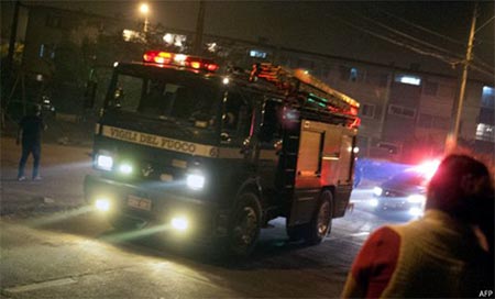 chile incendio de valparaiso Estado de emergencia en Valparaíso por un incendio forestal