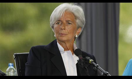 christine Lagarde Lagarde: La recuperación de la economía mundial es “demasiado lenta”