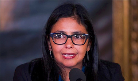 La canciller venezolana Delcy Rodríguez Venezuela aplica con EEUU medidas de ’reciprocidad’