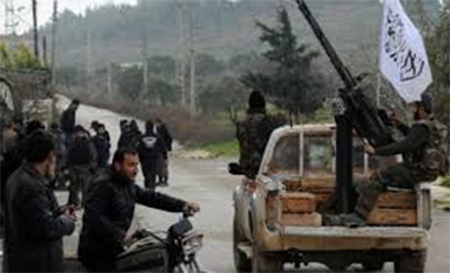 terroristas en la periferia de Idleb Terroristas toman el control de una localidad monumental en Siria