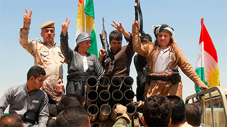 Las fuerzas kurdas avanzan en el norte La segunda fase de la ofensiva siria en el frente sur