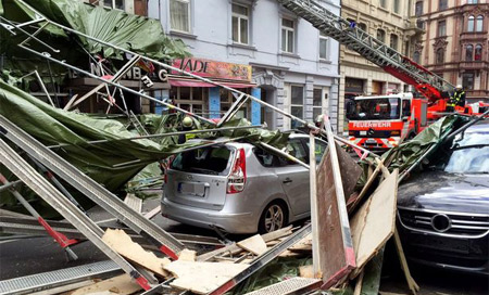 tormenta niklas Diez muertos en Europa central por el tifón ’Niklas’