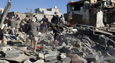 civiles yemeníes, principal objetivo de la agresión saudí Segundo día de agresión saudí contra Yemen