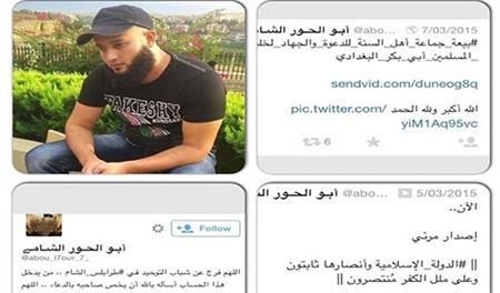 el activista de daesh, mahmud Shaijo