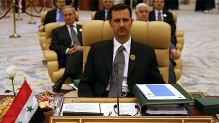 Presidente de Siria Bashar al Assad Presidente de Siria espera acciones y no palabras de EEUU