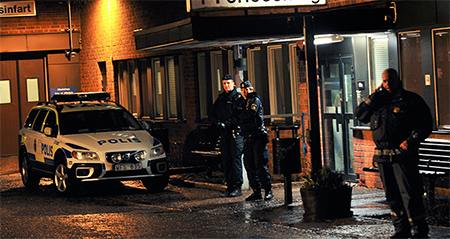 tiroteo en un restaurante de Suecia