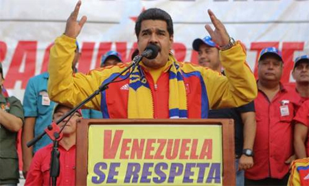 Maduro pide a España no meter a Venezuela en su campaña electoral Maduro pide a España que no meta a Venezuela en su campaña electoral