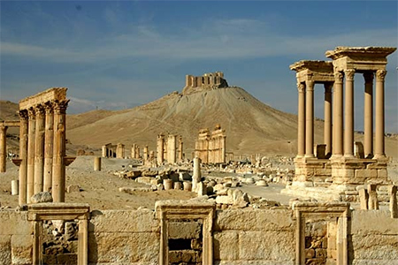 la histórica ciudad siria de Palmira Daesh amenaza la histórica ciudad siria de Palmira