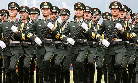 tropas chinas China da un nuevo paso para convertirse en un actor global