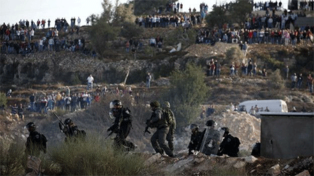 enfrentamientos entre palestinos y fuerzas de ocupación Toda Palestina se levanta contra la ocupación sionista