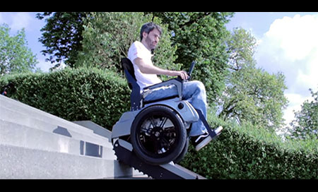 silla de ruedas para escaleras Desarrollan la primera silla de ruedas para subir escaleras