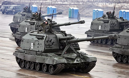 artillería de Rusia