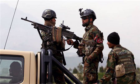 militares del Ejército de Afganistán