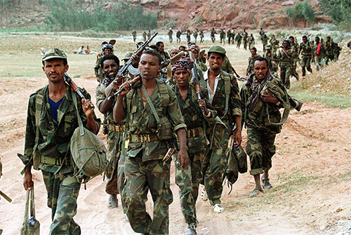 militares del Ejército de Etiopía