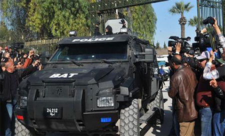 Policía de Túnez
