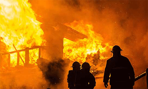 incendio en una fábrica petroquímica en Arabia Saudí