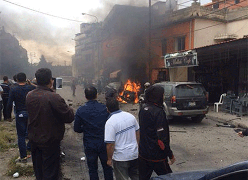 explosión junto al mayor campo de refugiados palestinos en Líbano Atentado contra un responsable de seguridad de la OLP en el sur de Líbano