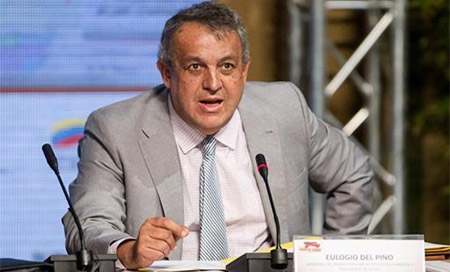 El ministro de Petróleo y Minería de Venezuela, Eulogio Del Pino Venezuela sufrió más de 16 mil ataques cibernéticos en tres días