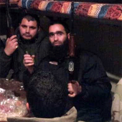 el terrorista Abu Talha junto al terrorista Bilal Baqar Detenido el cerebro de la célula terrorista que atentó en Burj al Barajneh